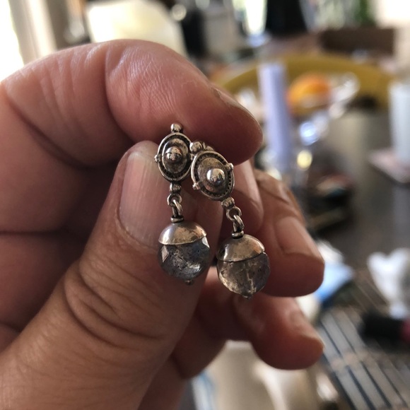 Beth Orduna Sterling labradorite faceted crystal - Picture 8 of 14